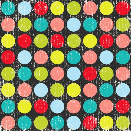 Inspire Distressed Polka Dots Paper Graphic By Marisa Lerin