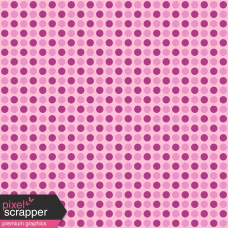 Pink Polka Dot Paper Graphic By Marisa Lerin Digitalscrapbook