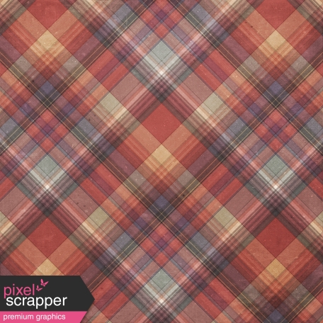 Autumn Bramble Plaid Paper Graphic By Jessica Dunn