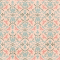 Damask 1 - Blue & Pink - A Digital Scrapbooking  Paper Asset by Marisa Lerin