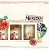 Mexican Restaurant - A Digital Scrapbook Page by Marisa Lerin