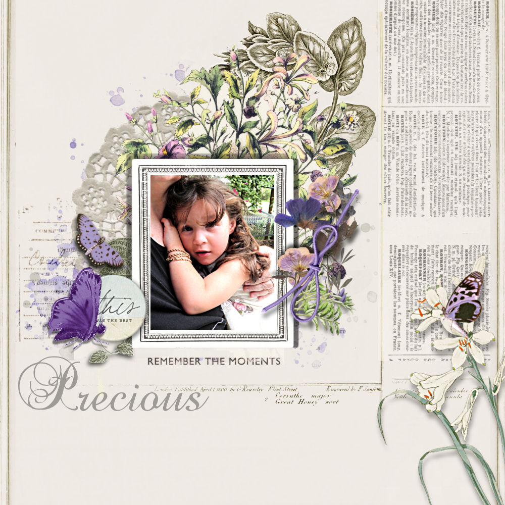 PRECIOUS by Brenda Roberts | DigitalScrapbook.com Digital Scrapbooking