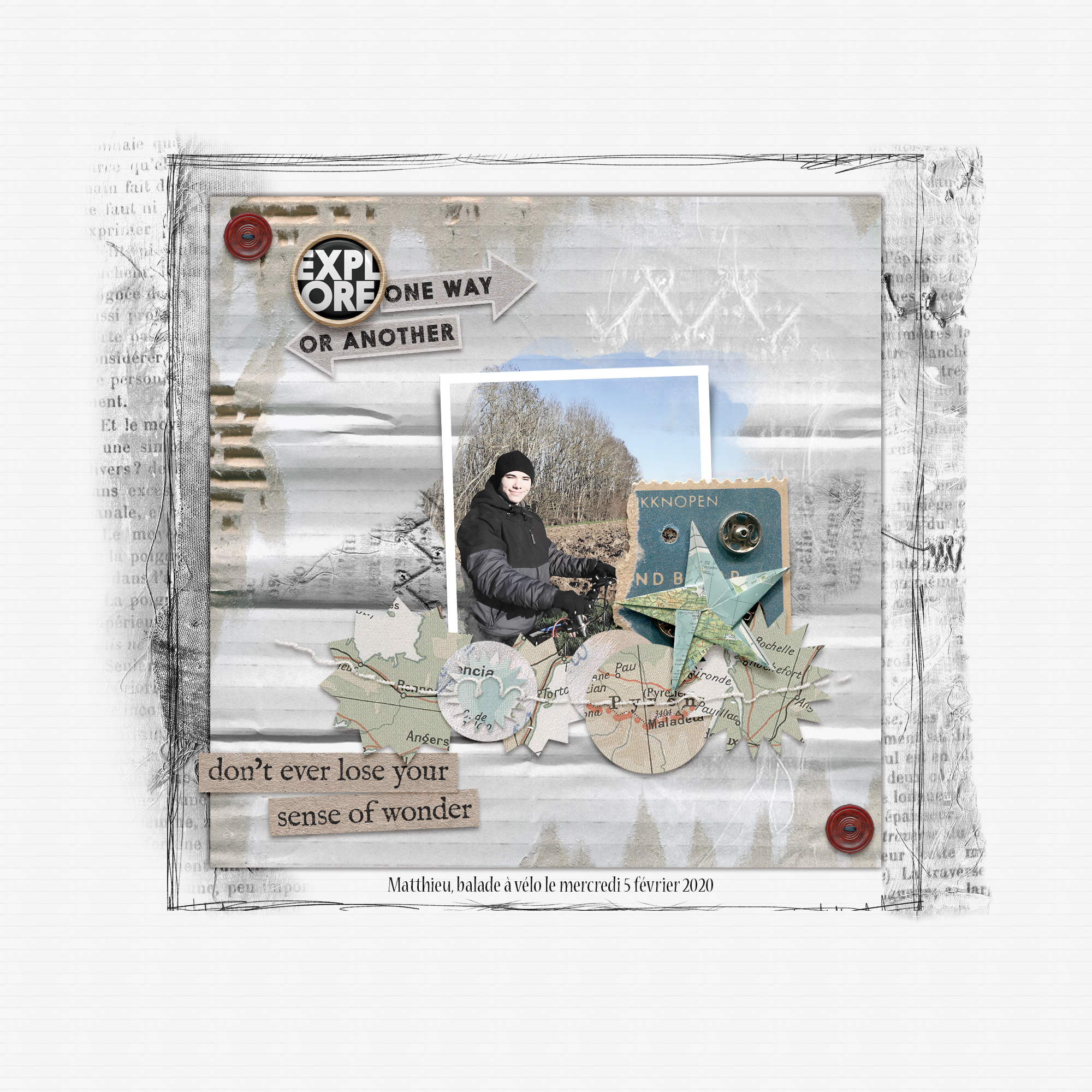 Martin découvre un jeu by AMarie Charp✨   Digital  Scrapbooking