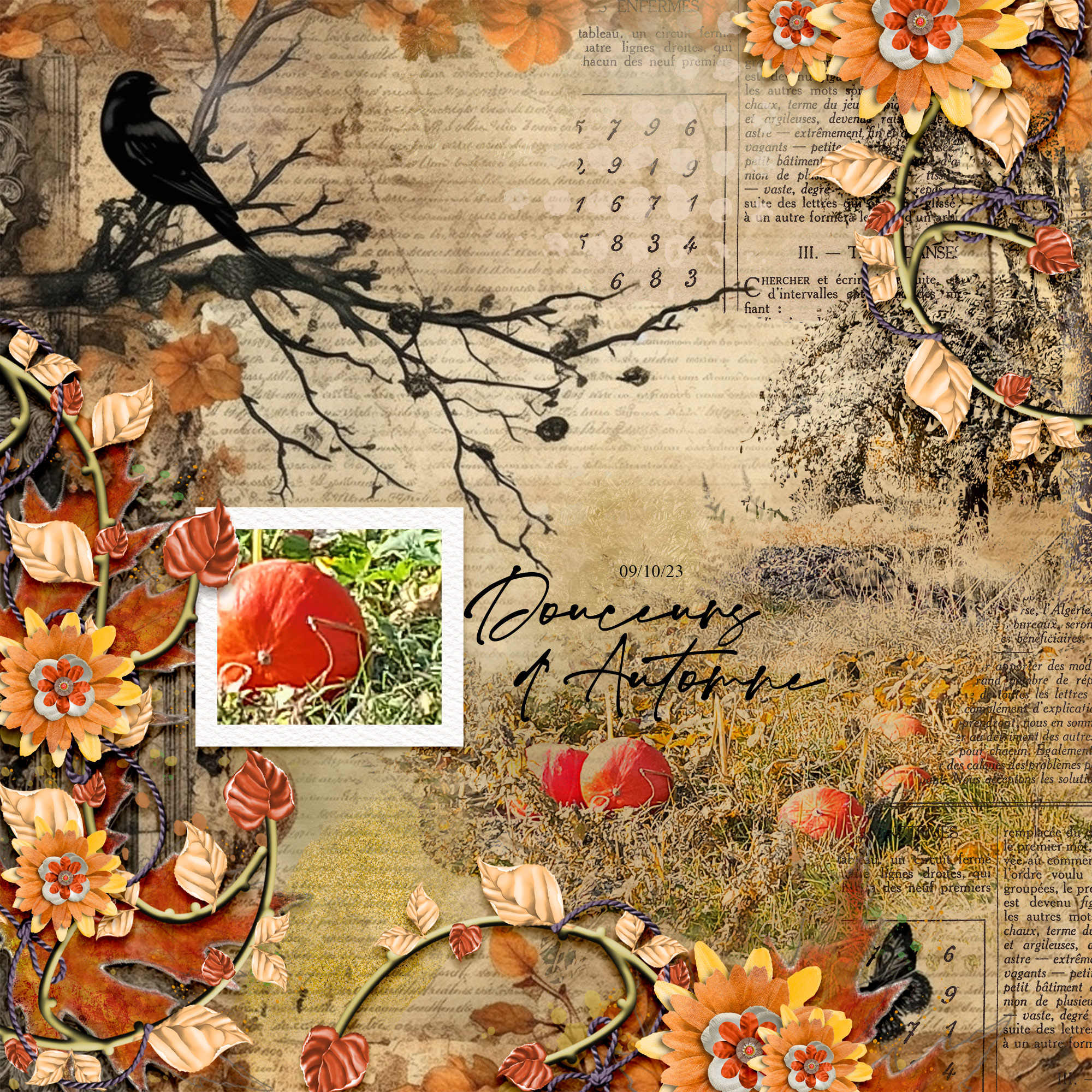 Douceurs d'automne by AMarie Charp | DigitalScrapbook.com Digital ...