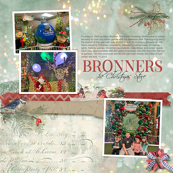 Bronners by Beatrice Loren Digital Scrapbooking