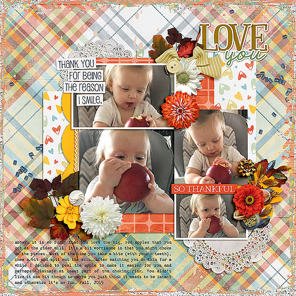 toddler digital scrapbooking inspiration