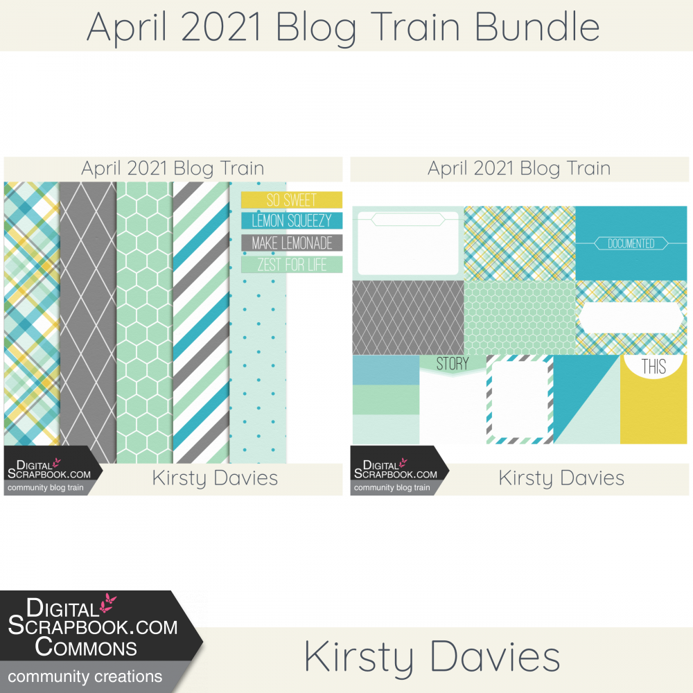 April 2021 Blog Train bundle by Kirsty Davies | DigitalScrapbook.com ...