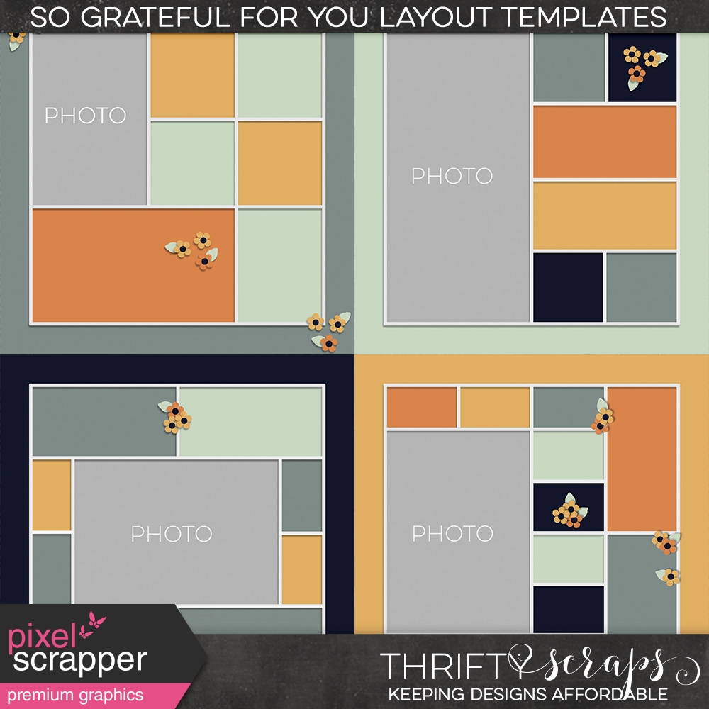 grid layout templates kit