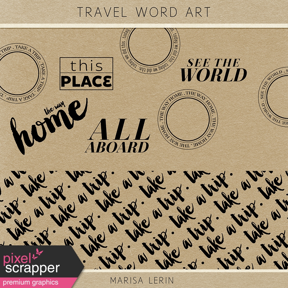 Traveling words. Travel Words.