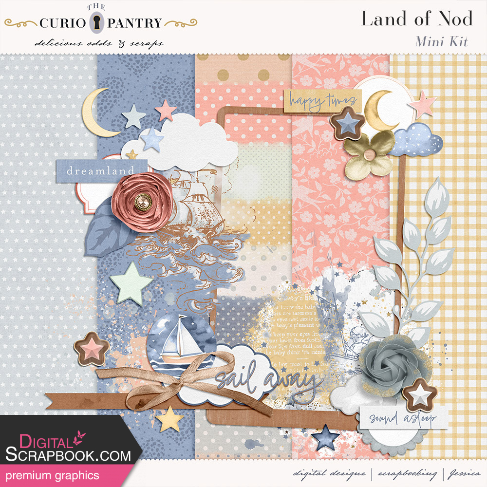 Land of Nod Mini by Jessica Dunn 🍁 graphics kit | DigitalScrapbook.com ...