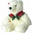 Stuffed Christmas Polar Bear