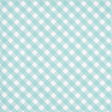 Simply Sweet Teal Gingham Paper