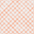 Dandy Dandelions Peach Gingham Paper