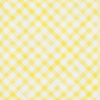 Dandy Dandelions Yellow Gingham Paper