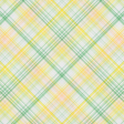 Dandy Dandelions Plaid Paper 10