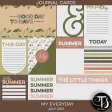 My Everyday: July 2021 Journal Cards