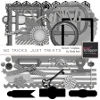 No Tricks, Just Treats Element Templates Kit