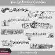 Vintage Kitchen Graphics Vol. 3 - Savory Headers