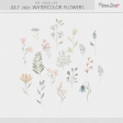 The Good Life: July 2021 Watercolor Flowers Kit