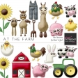 At The Farm Felt Animals Kit