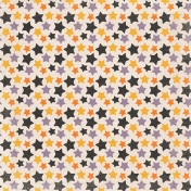 No Tricks, Just Treats Colorful Stars Paper