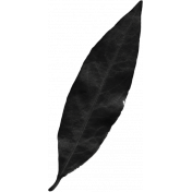 No Tricks, Just Treats- Black Thin Leaf