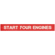 Speed Zone Elements Kit- "Start Your Engines" Label