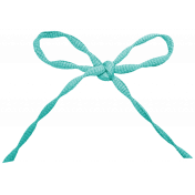 Simple Pleasures- Bluegreen Bow