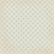 Sweet Valentine- Big Blue Polka Dots Paper