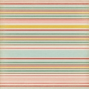 Sweet Valentine- Colorful Stripes Paper