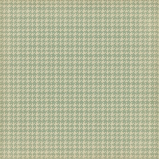 Sweet Valentine- Teal Houndstooth