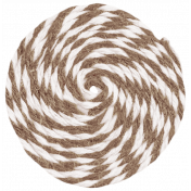 Lil Monster- Brown Pinwheel String