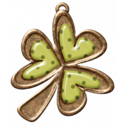 Oh Lucky Day- Clover Charm