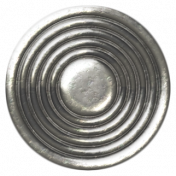 Space Explorer- Silver Metal Button