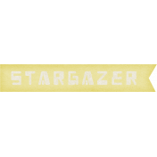 Space Explorer- Star Gazer Label 