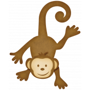 Oh Baby, Baby- Monkey Sticker