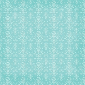 Christmas In July- Ornate Paper- Blue