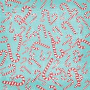 Christmas In July- Candy Cane Paper