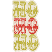 Christmas In July- CB- Ho Ho Ho Wordart- Vertical