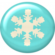 Christmas In July- CB- Snowflake Flair- Blue