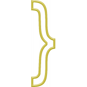 Christmas In July- Right Bracket- Green