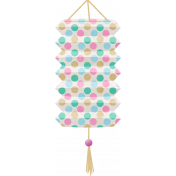 Garden Party- Polka Dot Lantern