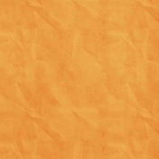 School Fun- Solid Crinkled Paper- Orange