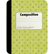 School Fun- Journal Cards- Composition Notebook