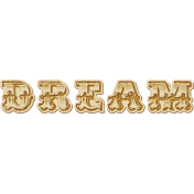 Summer Daydreams- Dreams Woodchip Wordart