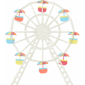 At The Fair- September 2014 Blog Train- Ferris Wheel