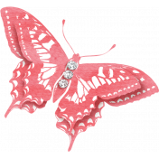 Summer Daydreams- Pink Butterfly