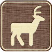 Outdoor Adventures- Recreational Icon Woodchips- Deer