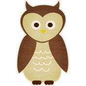 Outdoor Adventures- Owl Sticker 