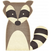 Outdoor Adventures- Raccoon Sticker